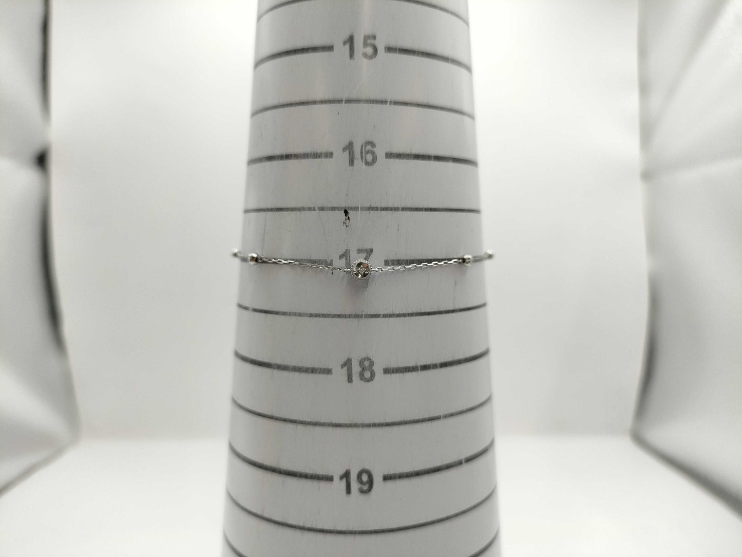 D0.07ct PT950 1.3g Bracelet/Bangle 