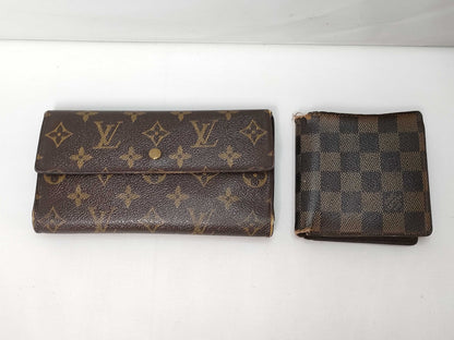 LOUIS VUITTON Monogram Damier Wallet 