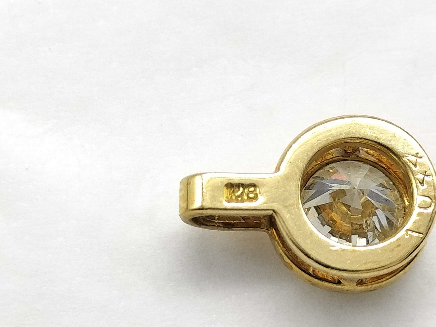 D1.044ct K18 1.3g Pendant Top 