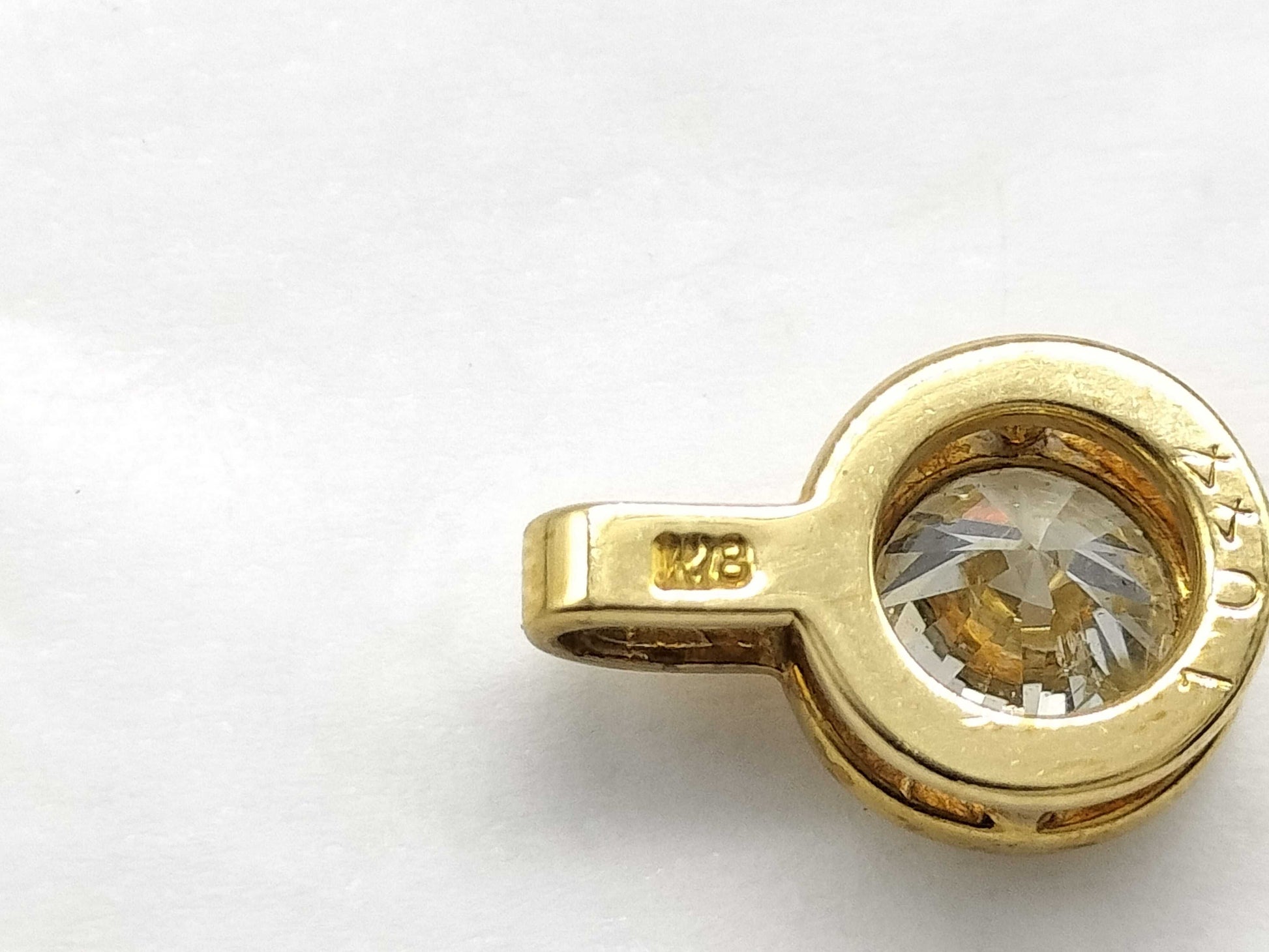 D1.044ct K18 1.3g Pendant Top 