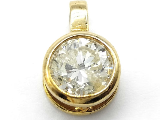 D1.044ct K18 1.3g Pendant Top 