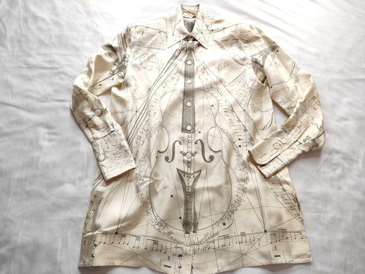 (10462_0071) HERMES Margiela Shirt Violin Top