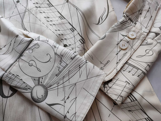 (10462_0071) HERMES Margiela Shirt Violin Top