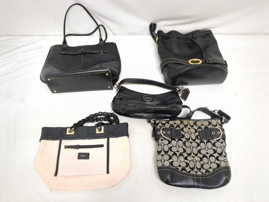 (10463_0084) COACH / Furla and others*5 Shoulder bags