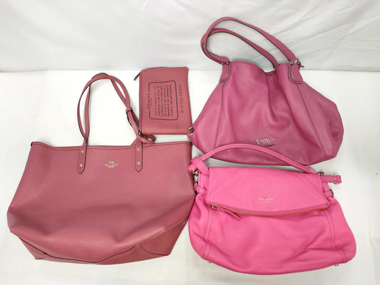 COACH F25860/33547/Kate Spade PXRU3677 3-piece tote bag set