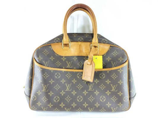 LOUIS VUITTON Monogram Deauville Handbag