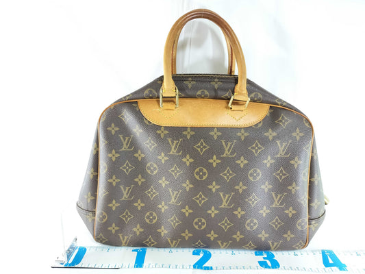 LOUIS VUITTON Monogram Deauville Handbag
