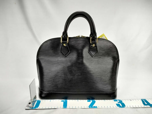 LOUIS VUITTON Epi Alma Noir Handbag
