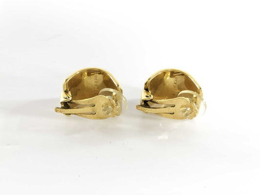 HERMES enamel cloisonné earrings