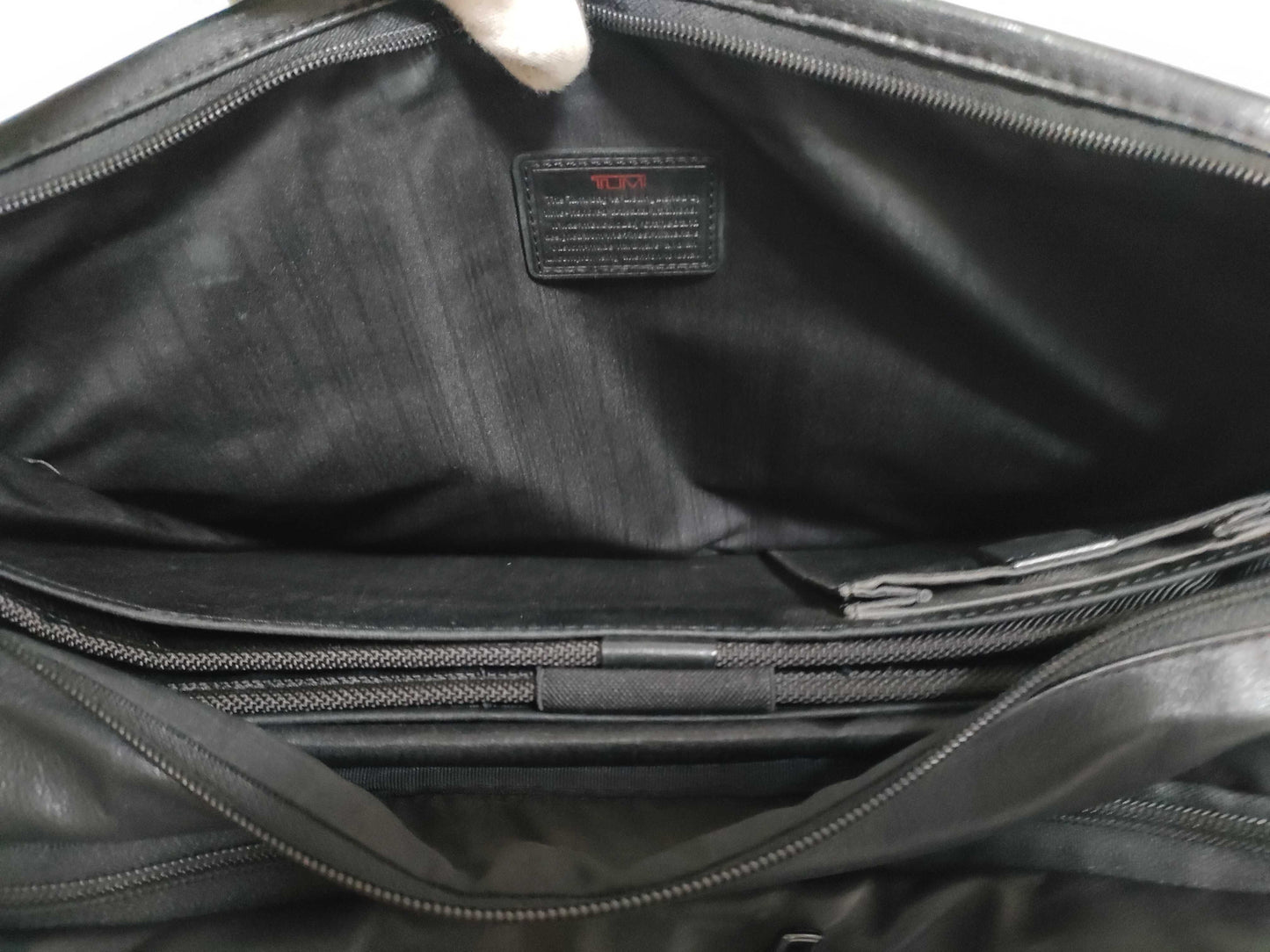 (10460_0277) TUMI Expandable Organizer Computer 2Way Boston Bag