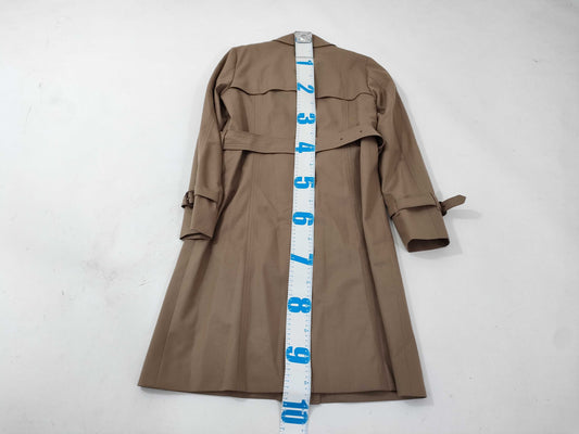 Aquascutum Wool Trench Coat/Beige Coat