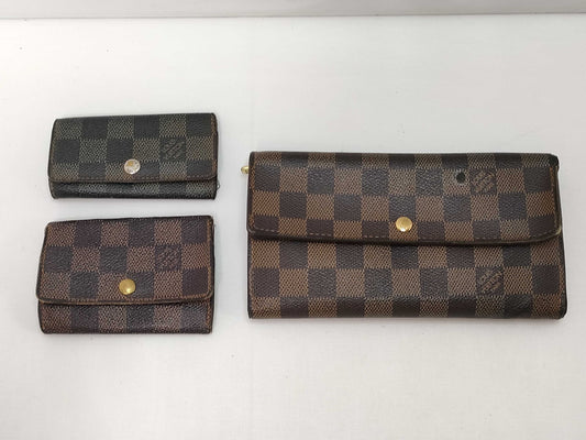 LOUIS VUITTON Damier Wallet*1/Key Case*2 Wallet