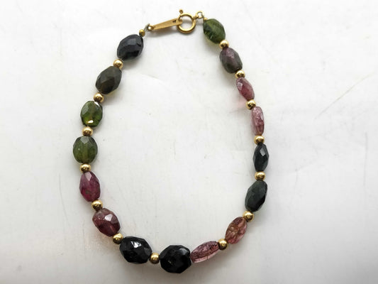 Tourmaline K18/METAL 5.5g Bracelet/Bangle 