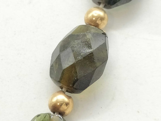 Tourmaline K18/METAL 5.5g Bracelet/Bangle 