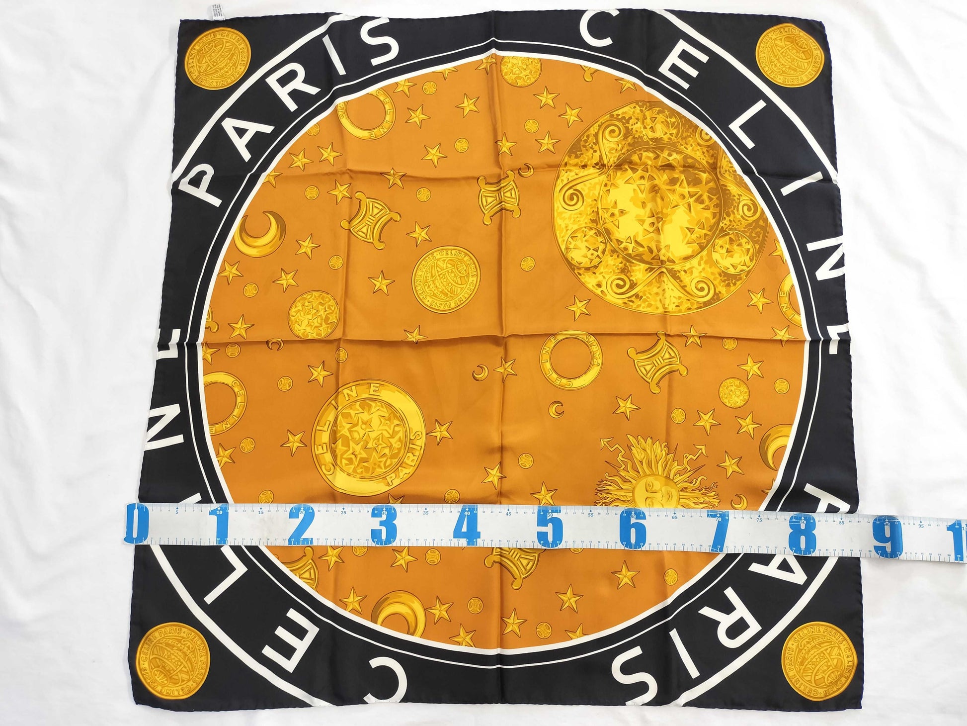 CELINE Star Sun Triomphe Logo Scarf