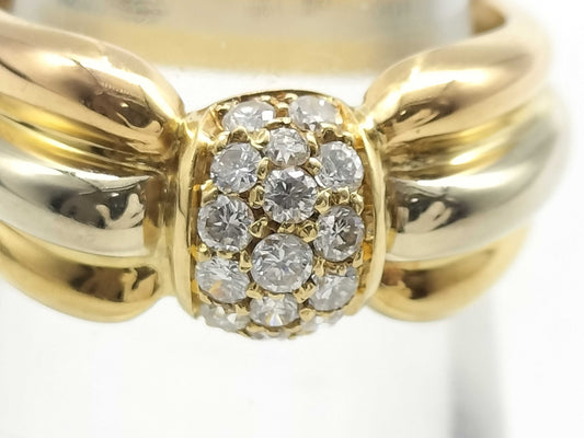 Cartier Revia #51 Diamond 750 5.6g Ring 