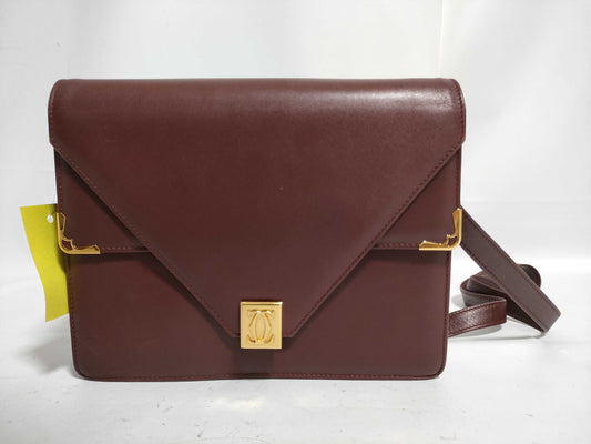 (10460_0117) Cartier Mast Mast Shoulder Messenger Shoulder Bag
