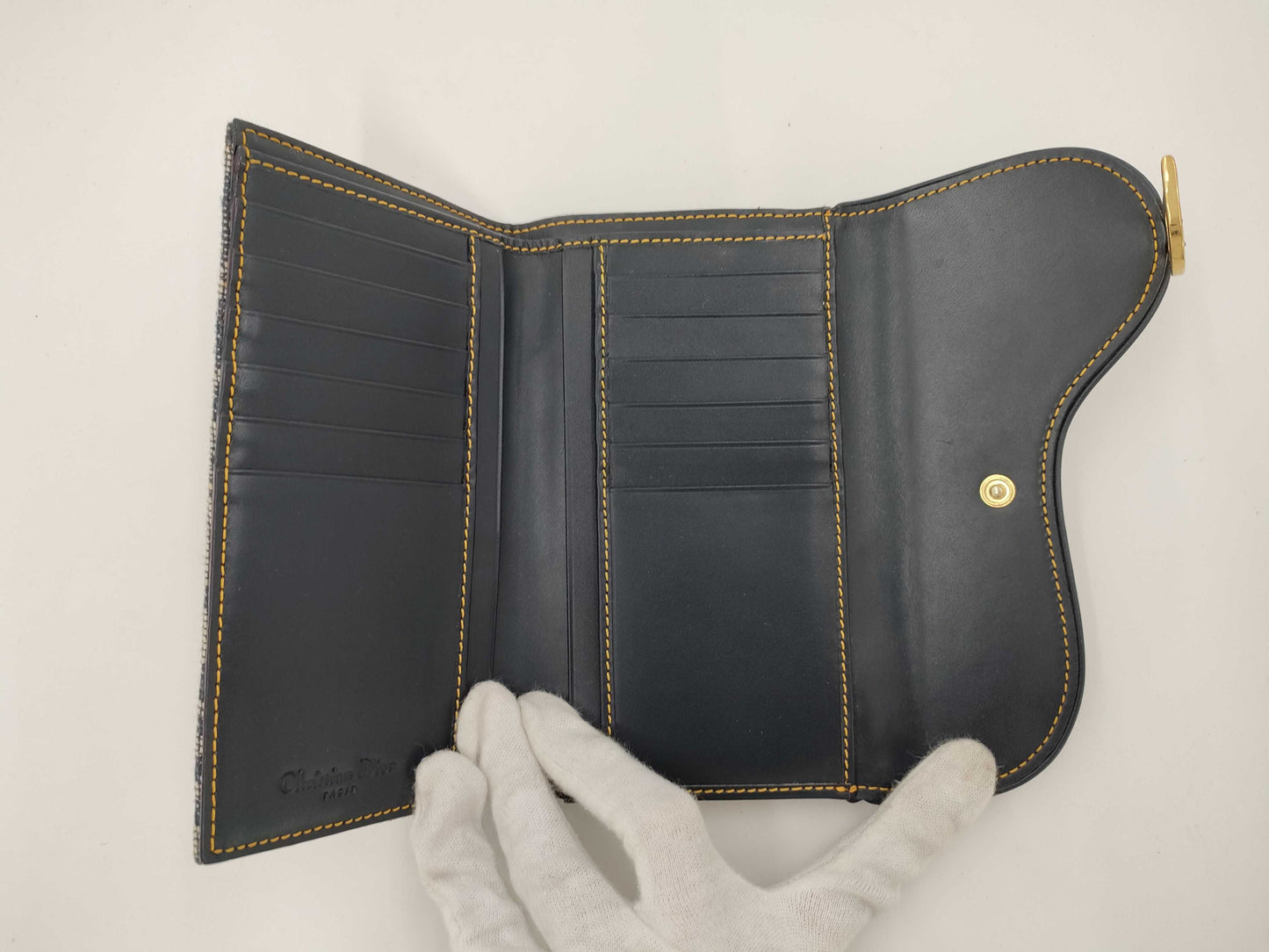 (10461_0365) Dior Saddle Wallet Wallet