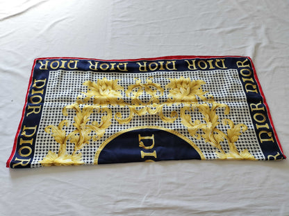 (10462_0349) Dior Floral Scarf