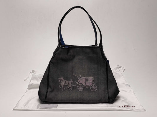 COACH Horse & Carriage One-Shoulder Handbag