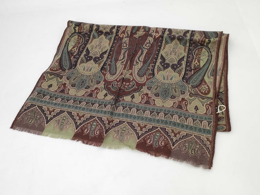 (10462_0275) ETRO Paisley Pattern Stole/Shawl Tagged Unused Other Apparel