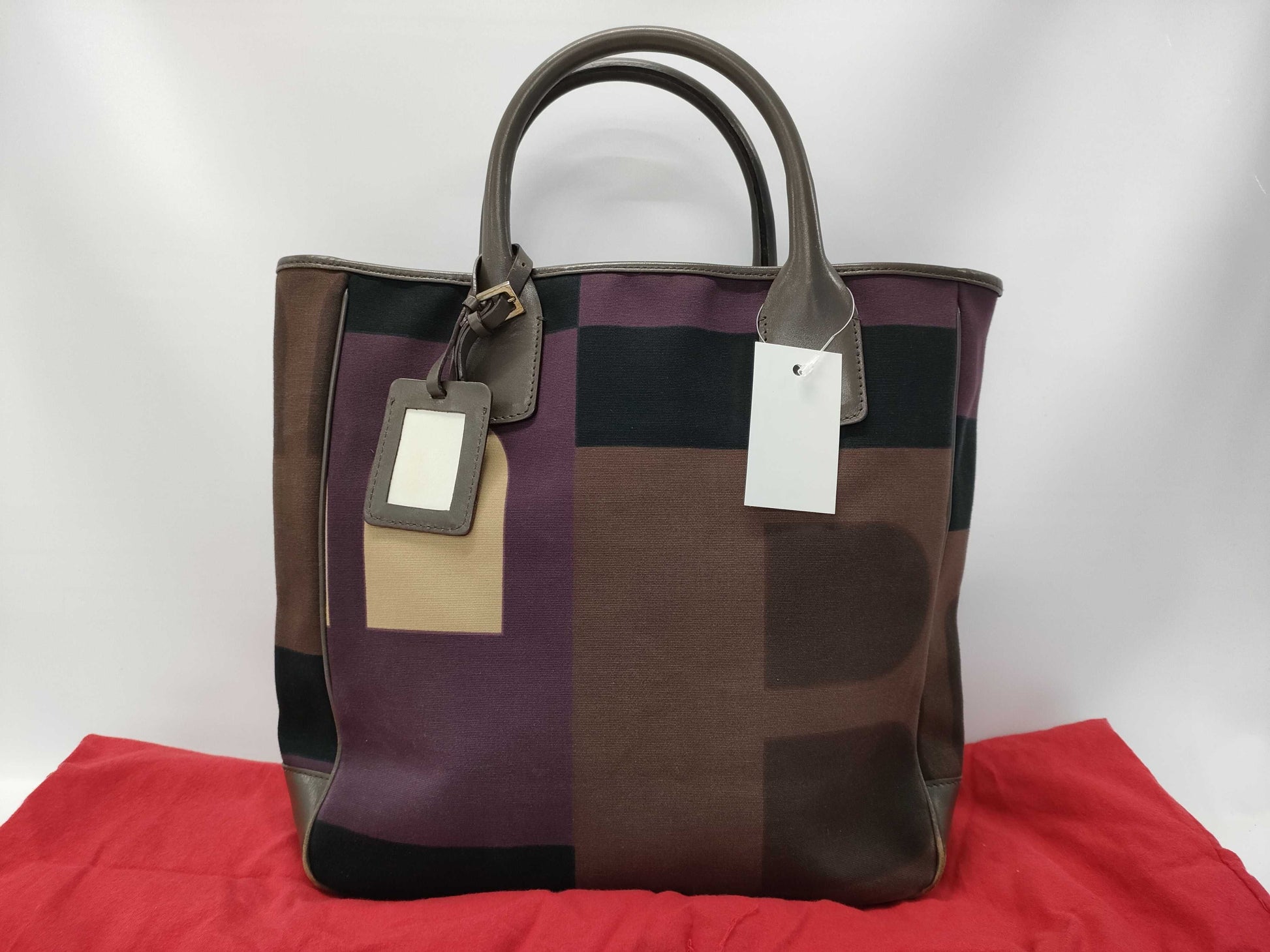 BALLY Canvas Tote Handbag