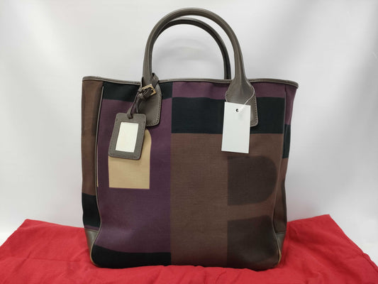 BALLY Canvas Tote Handbag