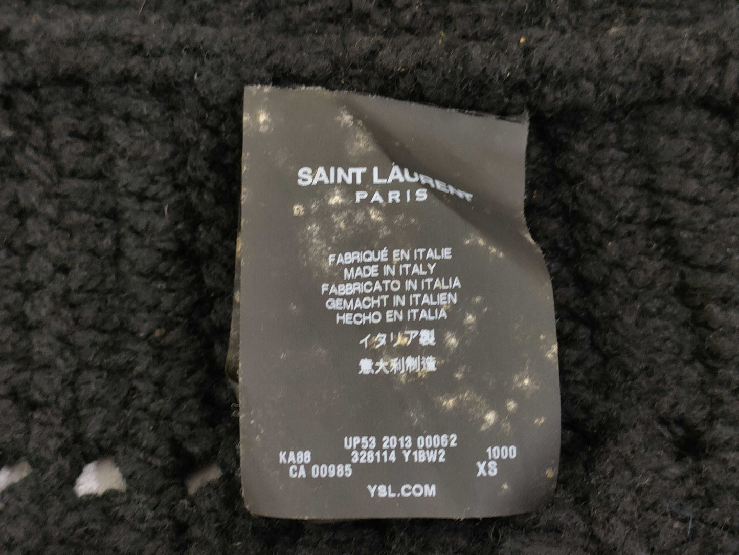 Yves Saint Laurent Poncho Cardigan Poncho