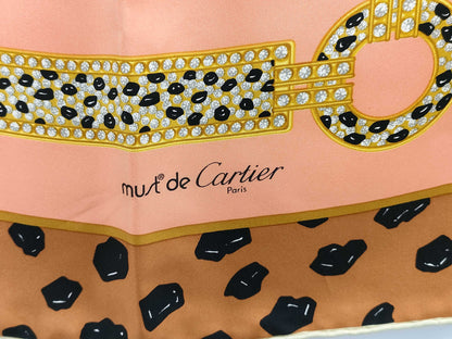 (10462_0182) Cartier Leopard Scarf