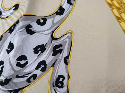 (10462_0182) Cartier Leopard Scarf