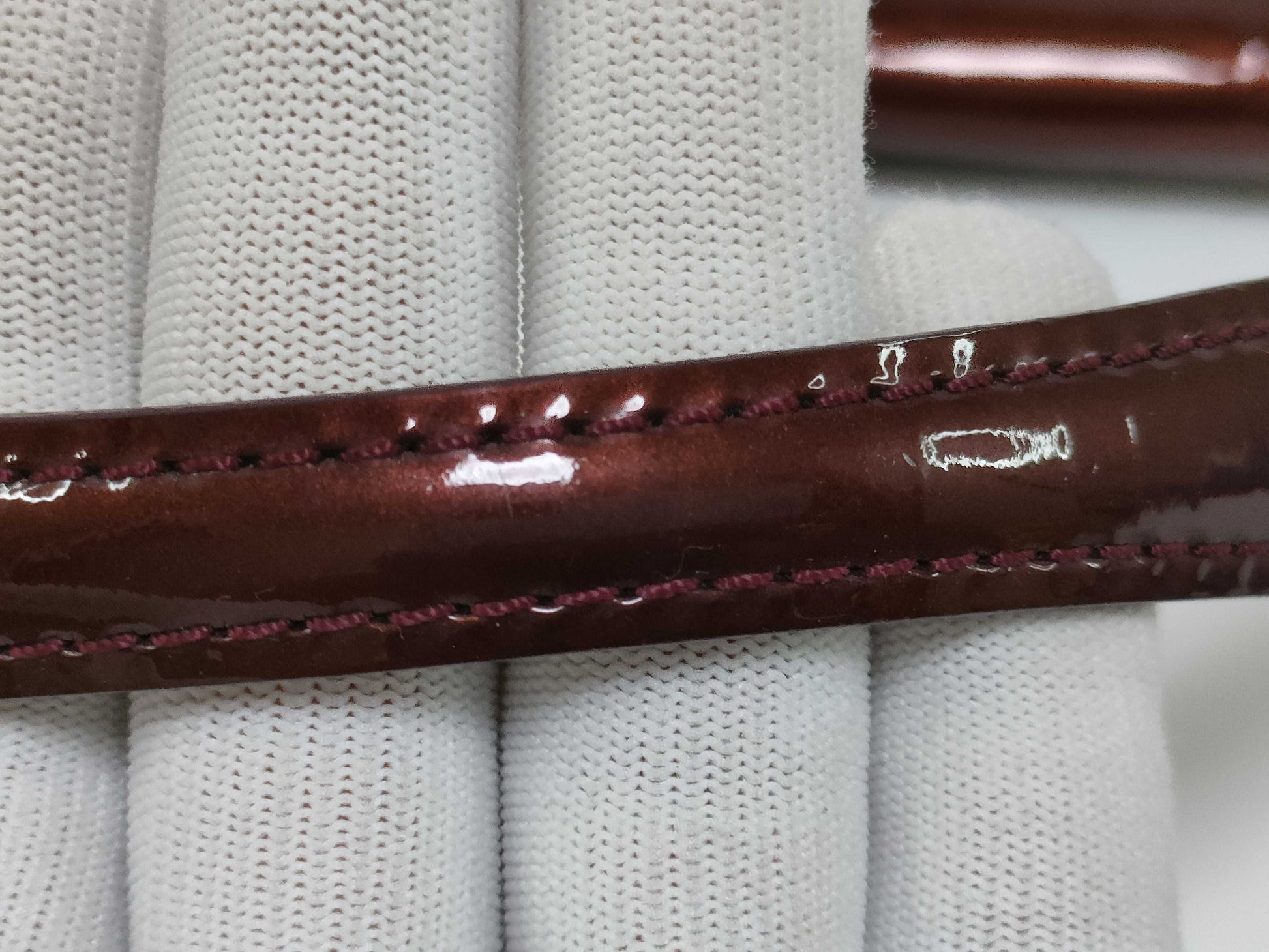 LOUIS VUITTON Vernis Sunset Boulevard M91679 Shoulder Bag