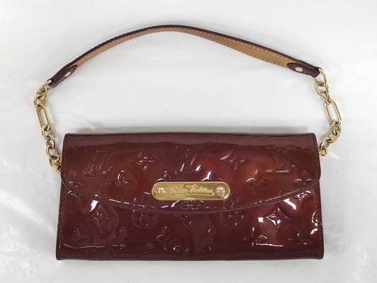 LOUIS VUITTON Vernis Sunset Boulevard M91679 Shoulder Bag