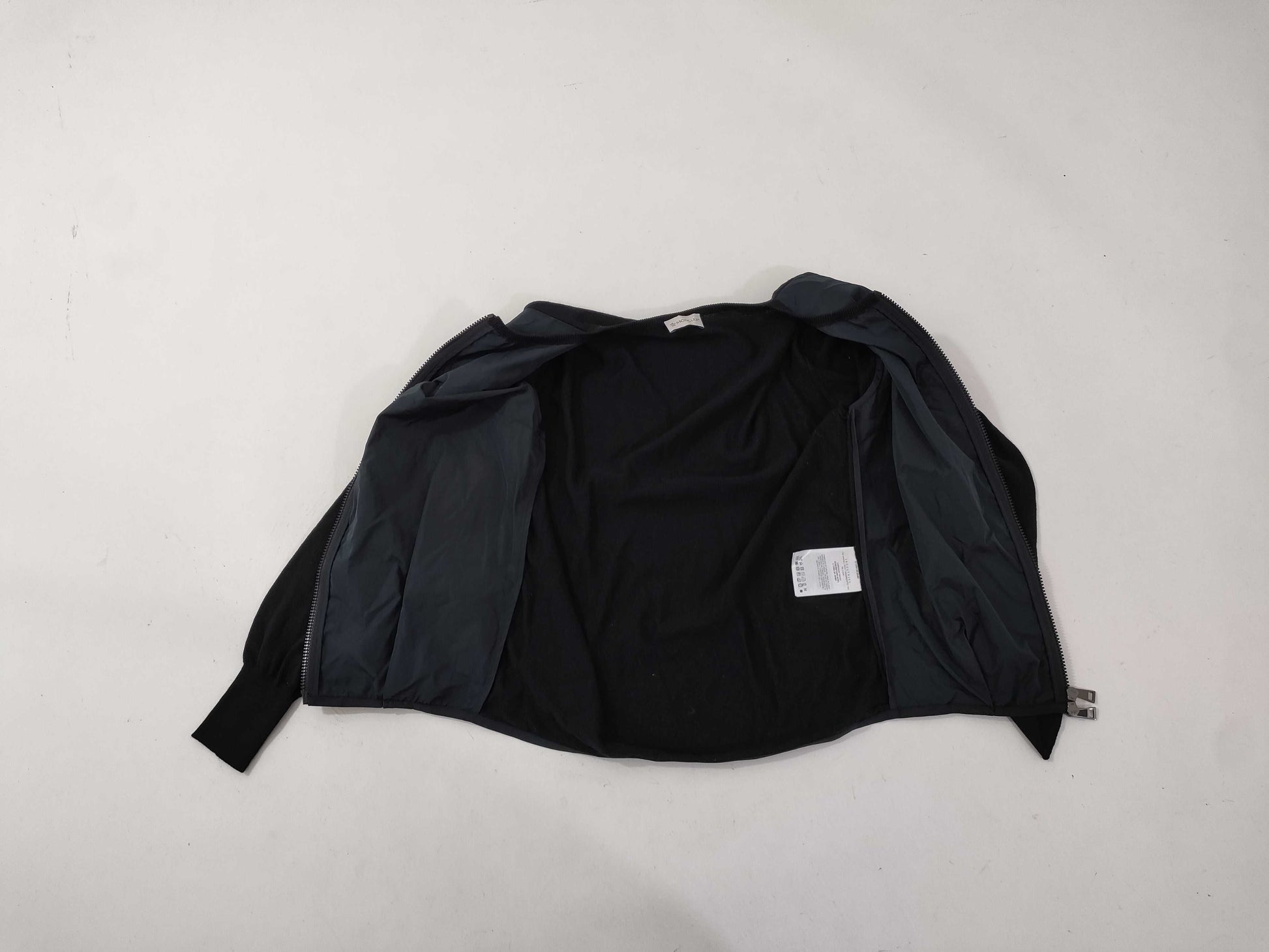 MONCLER Cardigan Frill Nylon Cardigan