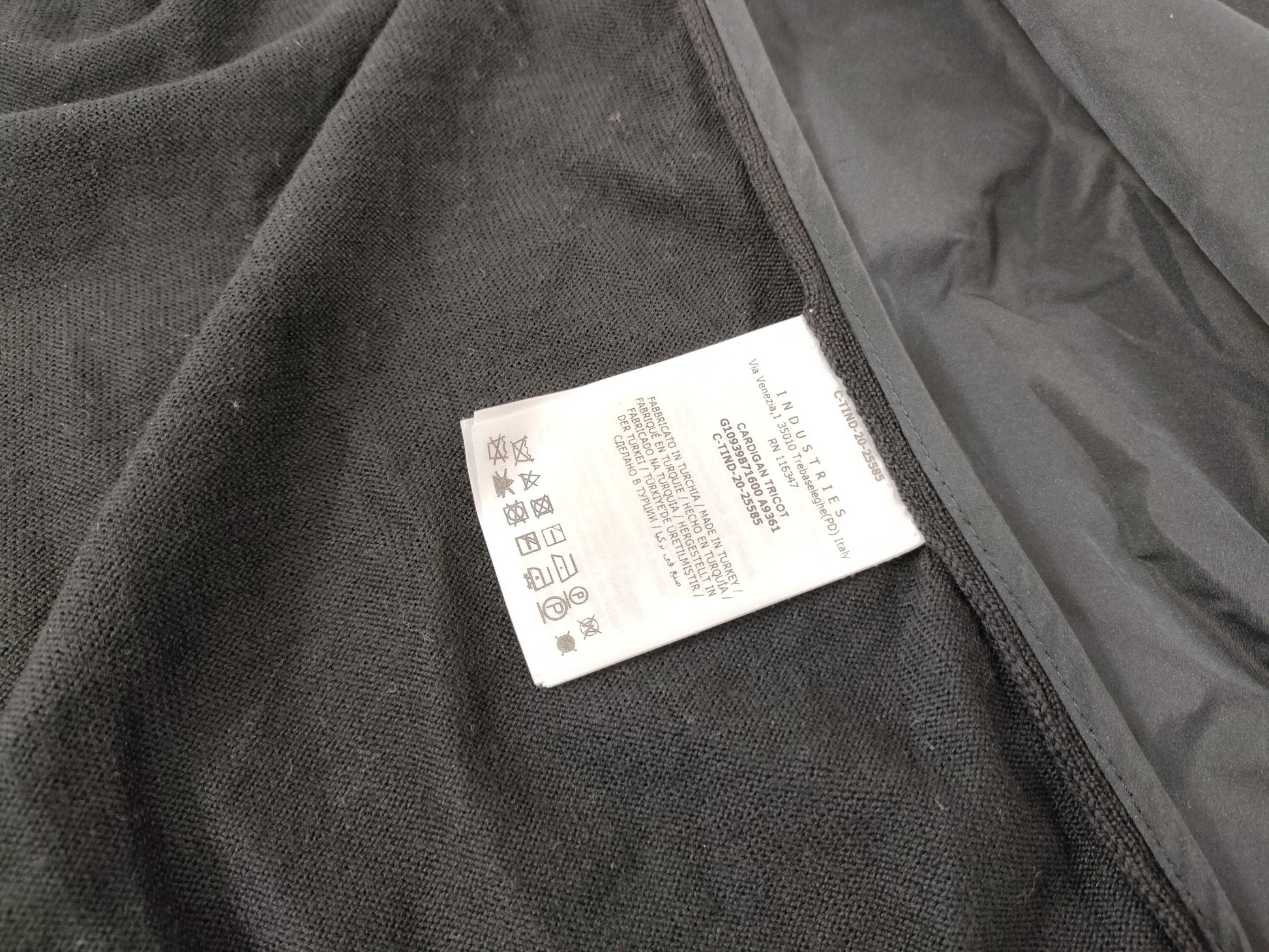 MONCLER Cardigan Frill Nylon Cardigan