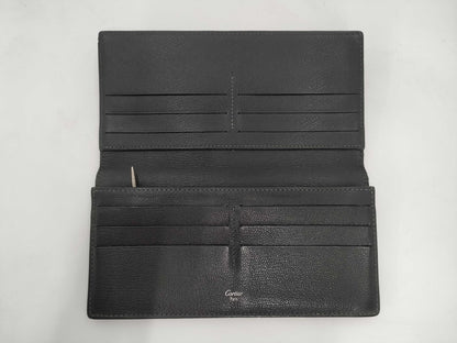 (10461_0070) Cartier Santos Leather Wallet Wallet