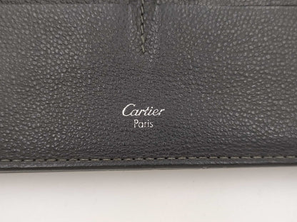 (10461_0070) Cartier Santos Leather Wallet Wallet