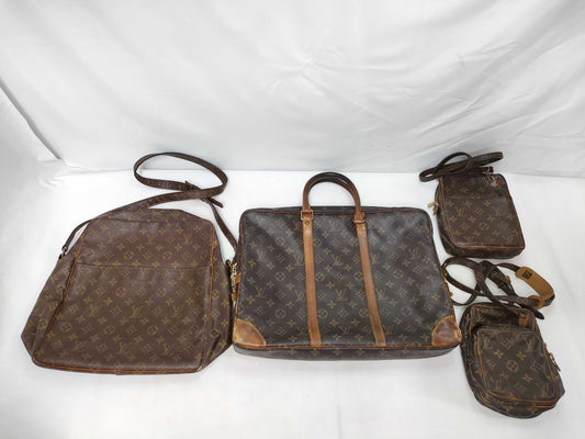 LOUIS VUITTON Monogram *4-piece shoulder bag set
