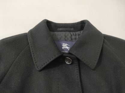 BURBERRY Long Coat, Black Cashmere, Considering Model Year