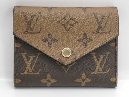 LOUIS VUITTON Monogram M81557 Monogram Reverse Portefeuille Victorine Wallet