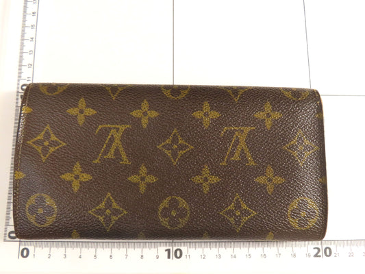 LOUIS VUITTON Monogram Wallet with Coin Purse *Total of 2 Wallets
