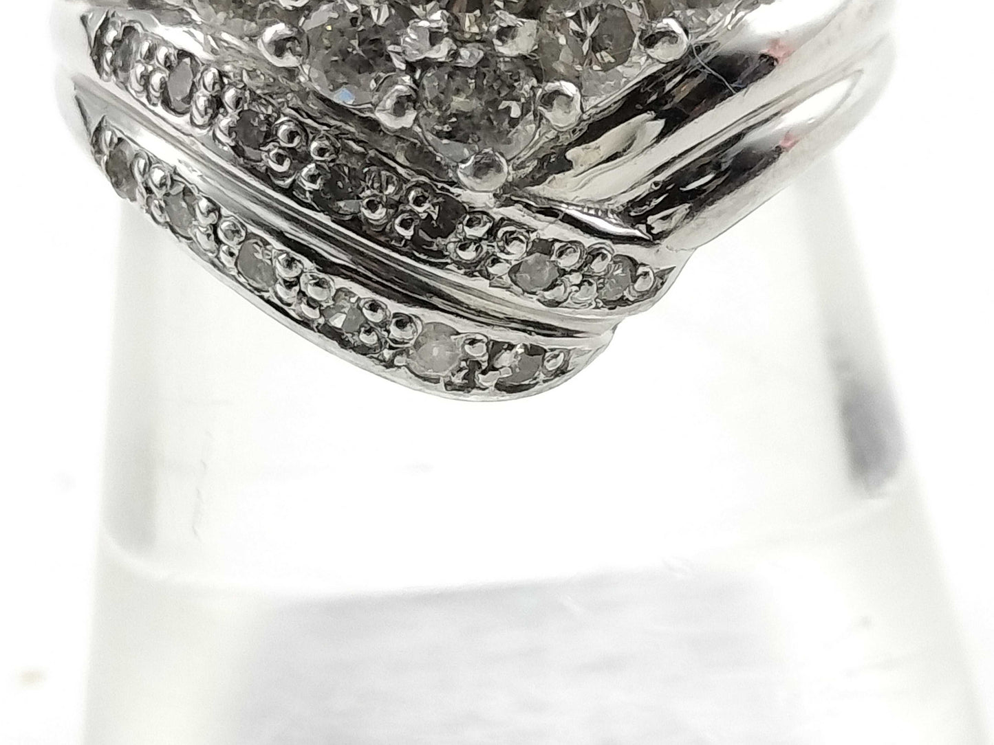 D1.00ct PT900 11.2g Ring 