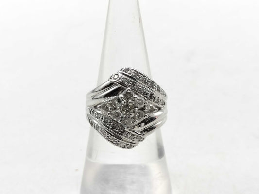 D1.00ct PT900 11.2g Ring 