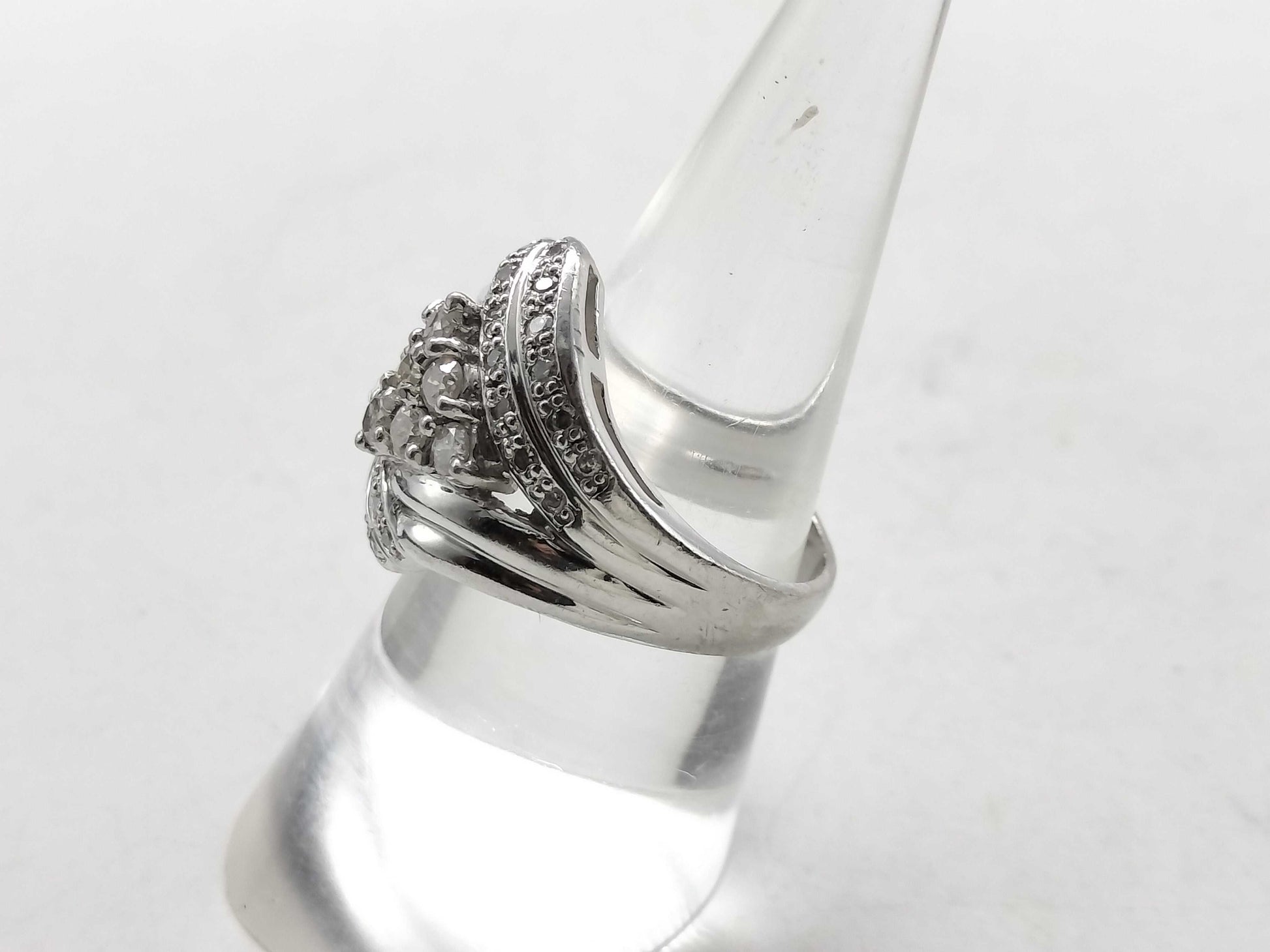 D1.00ct PT900 11.2g Ring 
