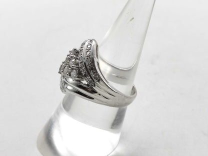 D1.00ct PT900 11.2g Ring 