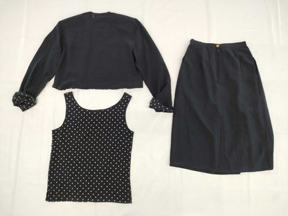 CHANEL Jacket/Top/Skirt Set Skirt
