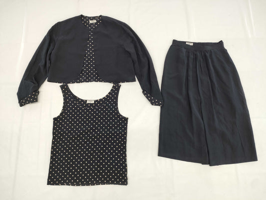 CHANEL Jacket/Top/Skirt Set Skirt