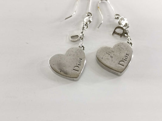 Dior Heart Logo Earrings