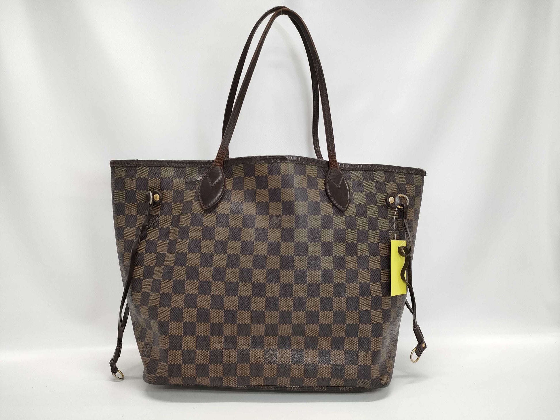 LOUIS VUITTON Damier N51105 Neverful MM CP Tote Bag