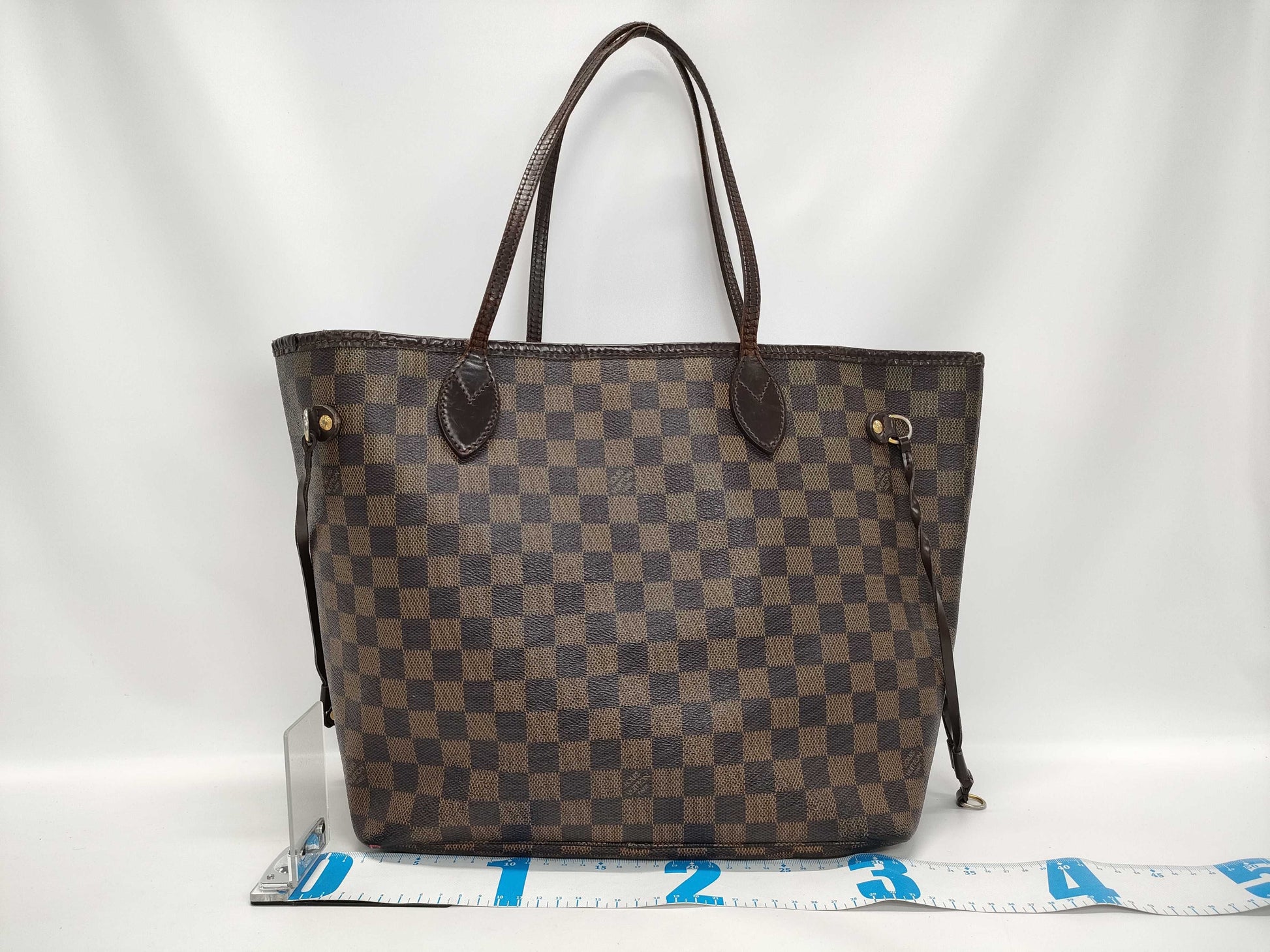 LOUIS VUITTON Damier N51105 Neverful MM CP Tote Bag