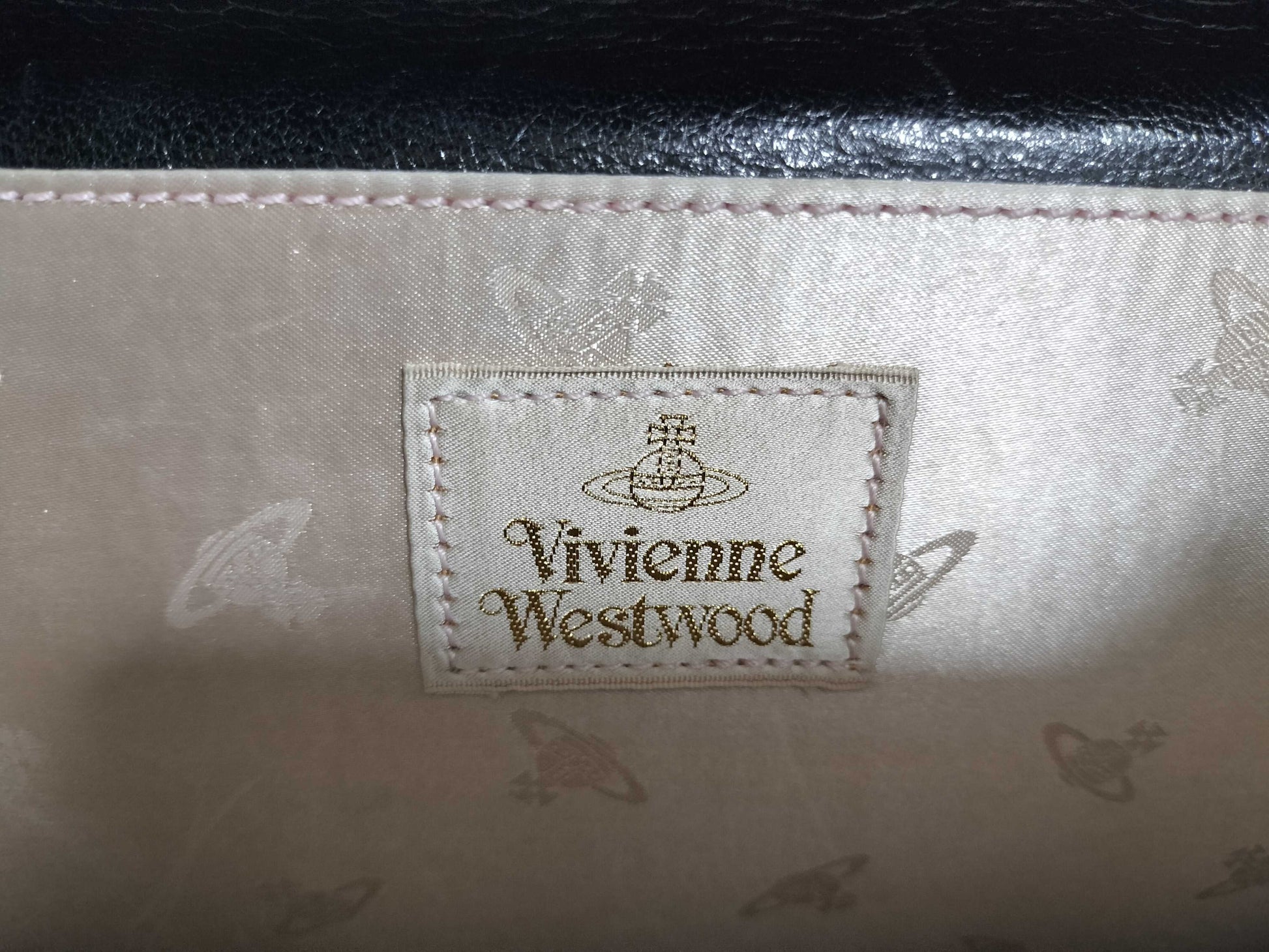 Vivienne Westwood Leather Business Bag